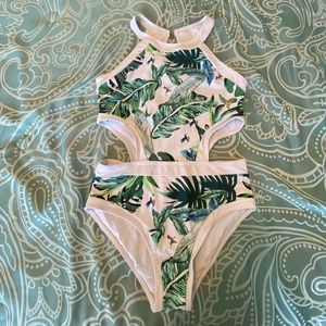 SHEIN One Piece Bathing Suit- Large